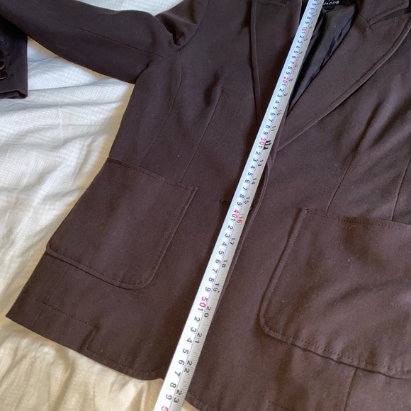 Jacob size 1/2 chocolate brown blazer - Picture 4 of 6